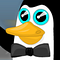 Lonely Penguin Icon