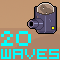 20 Waves Icon