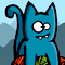 Bronko Blue, the kitten copter Icon