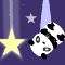 Panda Star Icon