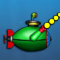 Green Submarine Icon