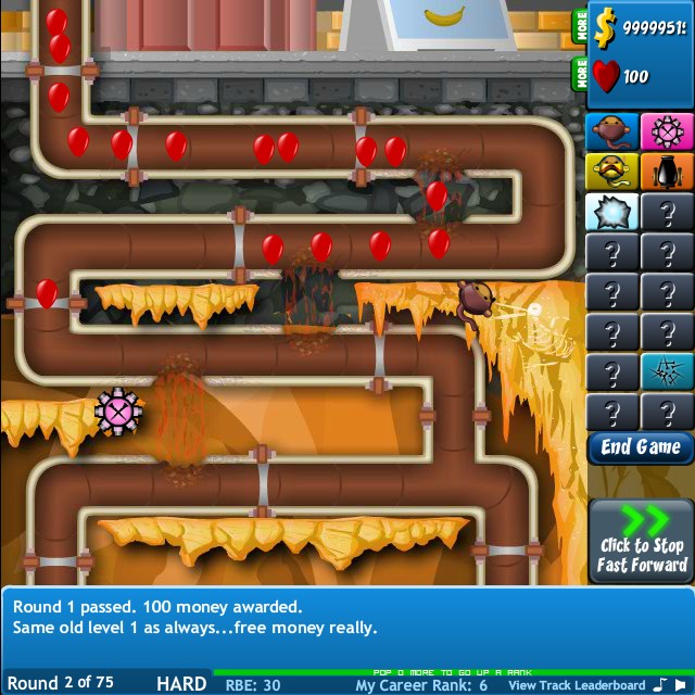 Bloons Tower Defense 4 Expansion Hacked (Cheats) Hacked Free Games
