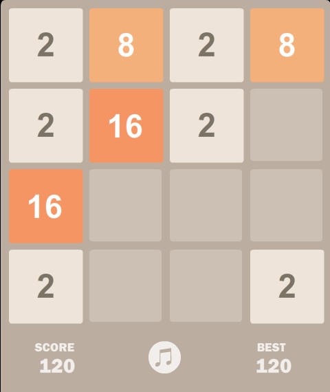 hacked 2048