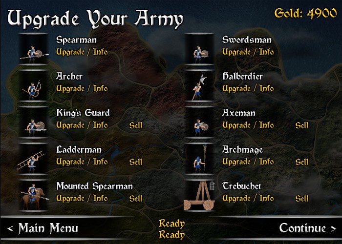 warlords call to arms player 2 controls