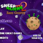 Sheep vs Aliens 2: Zero Gravity Screenshot