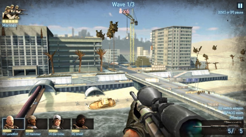 SNIPER TEAM 2 jogo online gratuito em