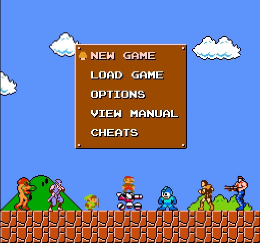 super mario bros crossover nes