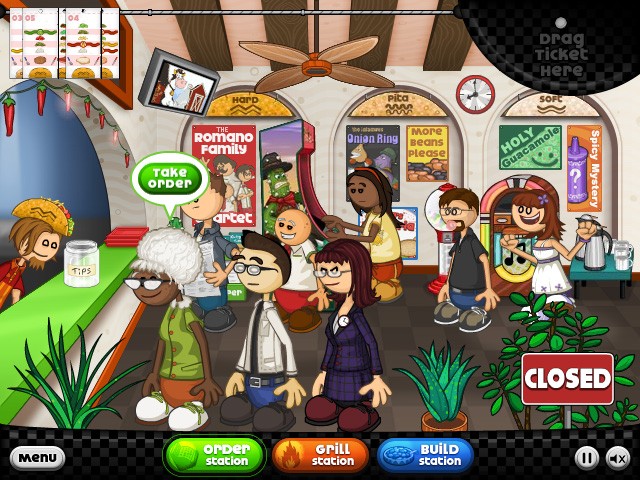 Papa's Pizzeria, Kongregate Wiki