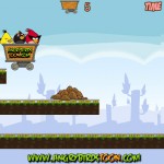 Angry Birds Dangerous Railroad Screenshot