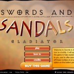 Swords and Sandals 1: Gladiator Screenshot