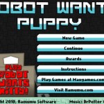 Robot Wants Puppy Screenshot