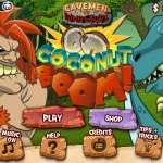 Cavemen VS Dinosaurs: Coconut Boom! Screenshot