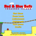 Red and Blue Balls: Treasure Island Screenshot