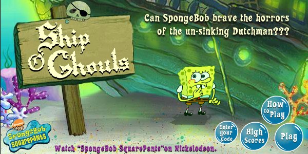 Sponge Bob Square Pants: Ship O' Ghouls Hacked (Cheats) - Playoso Free Games