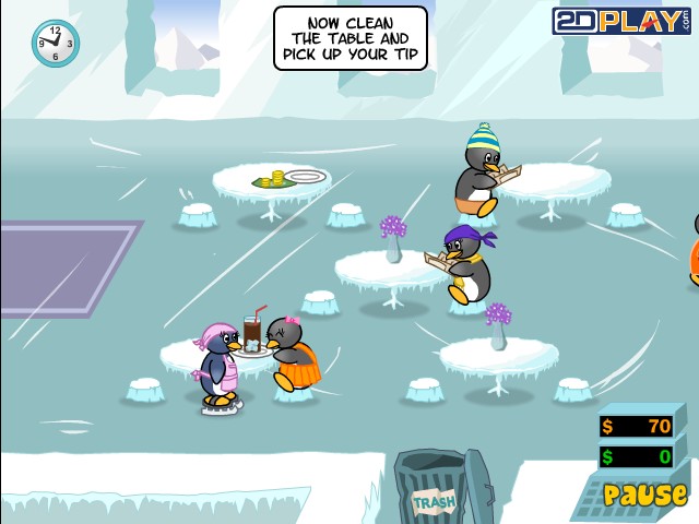 Penguin Diner 2 - Free Online Games
