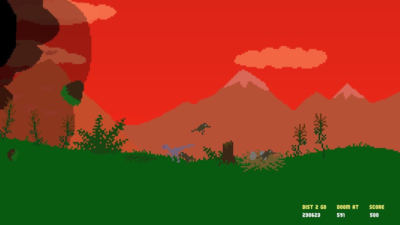 DINO RUN: MARATHON OF DOOM free online game on