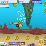 Squidward Diving Screenshot