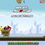 Angry Birds Dangerous Railroad Screenshot
