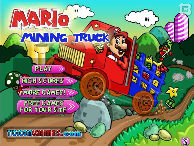 Mario Mining Truck Hacked (Cheats) - Hacked Free Games