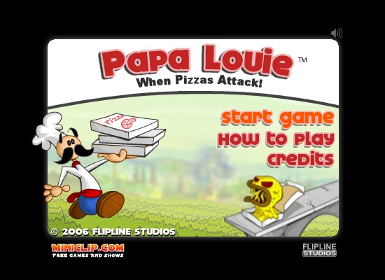 Papa Louie: When Pizzas Attack! (PC, Flash) (2019)