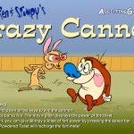 Ren & Stimpy's Crazy Cannon Screenshot