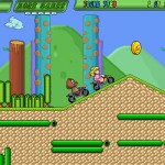 Mario Minicross Challenge Screenshot