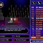 Who wants to be a Millionaire Screenshot