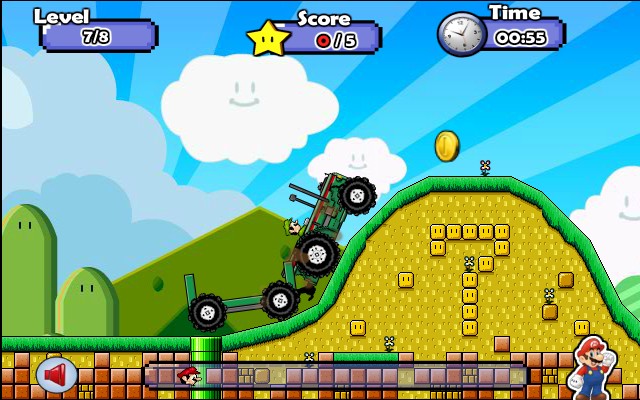 Mario Mining Truck Hacked (Cheats) - Hacked Free Games