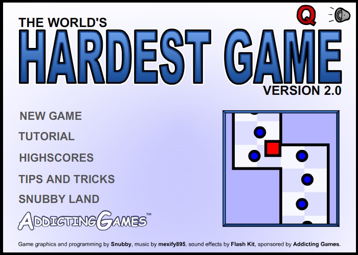 WORLD HARDEST GAME