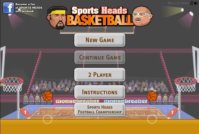 unblocked games sports head basketball