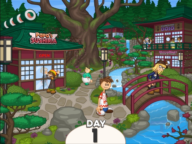 Papa's Sushiria - Flash Games Archive