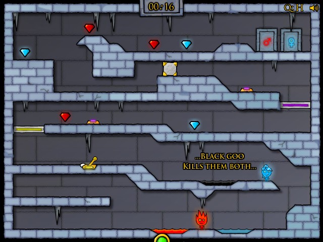 Fireboy and Watergirl 3: Ice Temple - Play Now