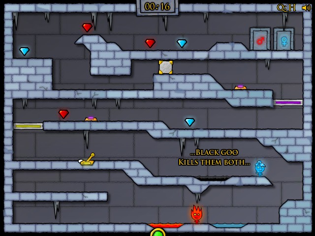 Fireboy and Watergirl 3: The Ice Temple - play at GoGy Free Games