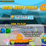 Aqua Jelly Puzzle Screenshot