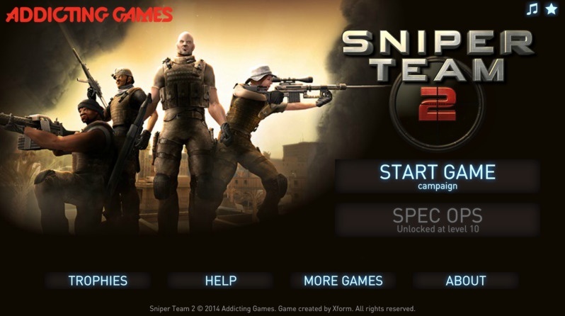 Sniper Team 2 Hacked (Cheats) Hacked Free Games