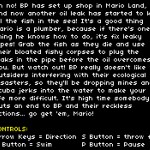Super Mario BP Oil Spill Screenshot