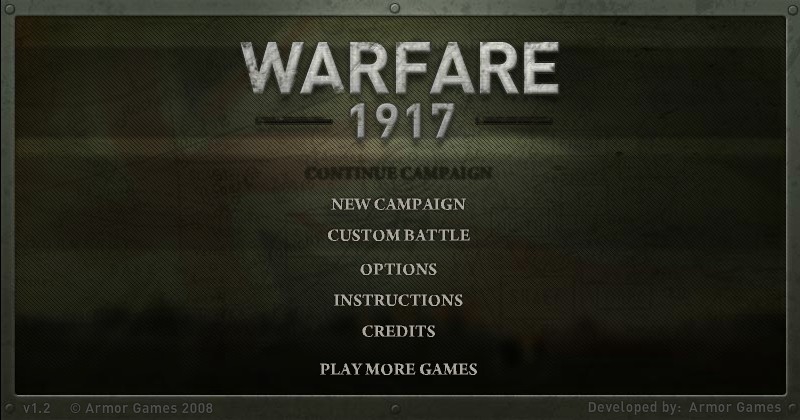 warfare 1917 army games