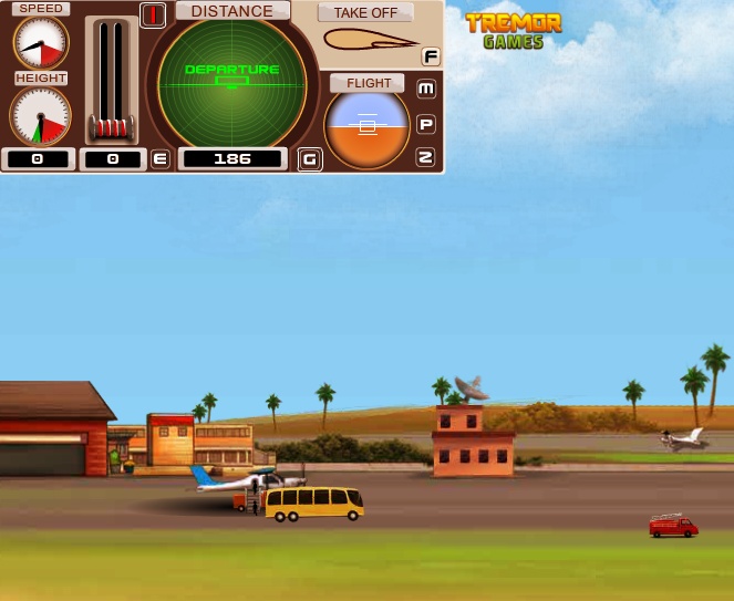 TU 46 flight simulator Game