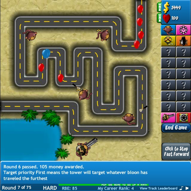 Bloons Tower Defense 4 Hacked Cheats Hacked Free Games