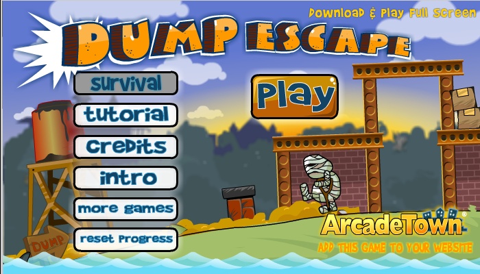 Jogo Dump Escape no Jogos 360