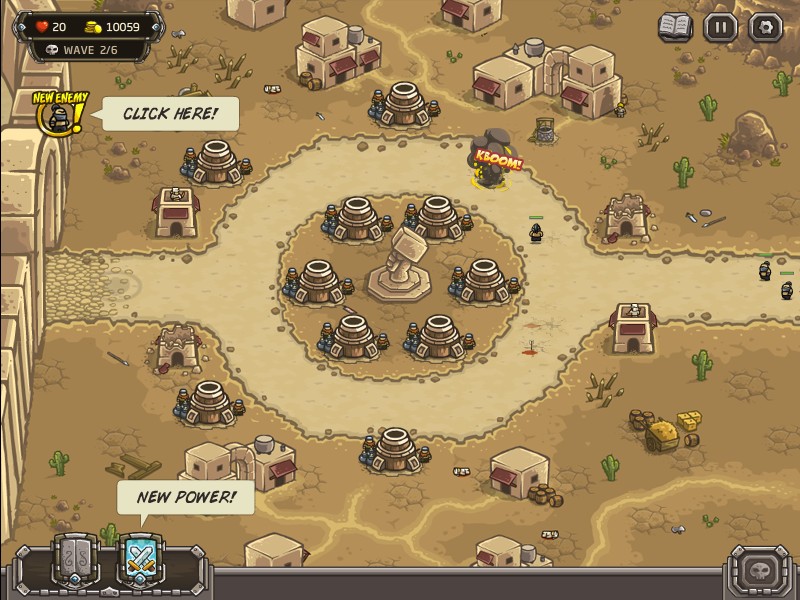 play kingdom rush hacked with premium content and heroes