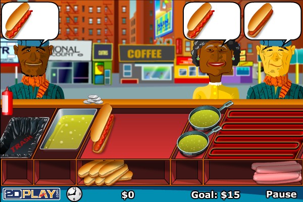 george washington hot dog game play free