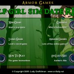Elf Girl Sim Date RPG Screenshot