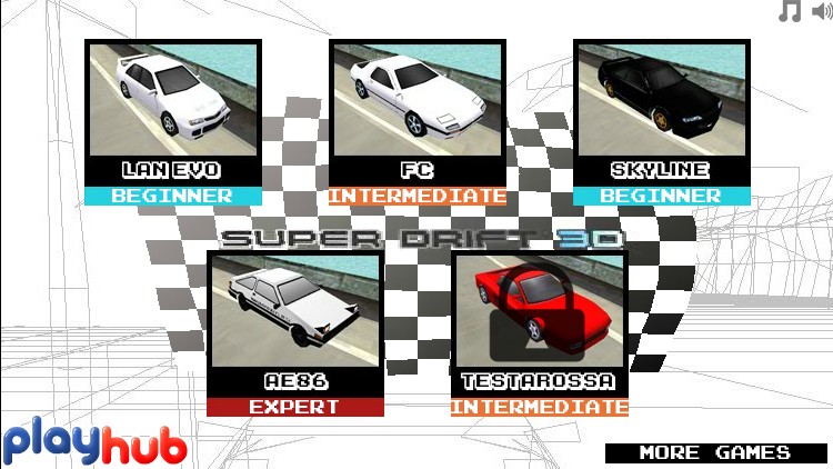 Super Drift 3D, Web Gaming Wiki