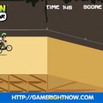 Ben 10 Bicycle Motocross Screenshot