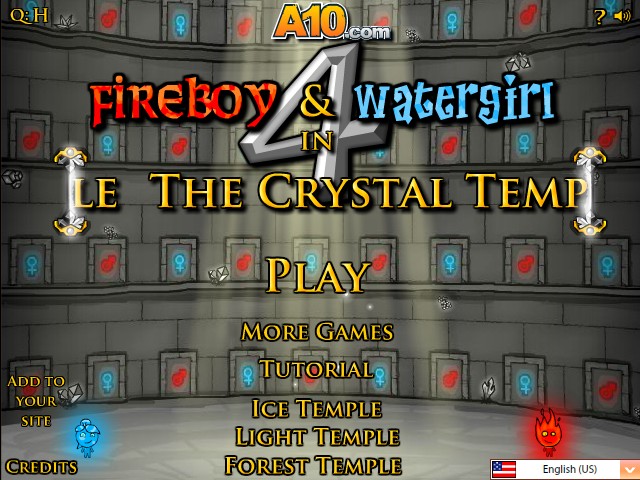 Fireboy und Watergirl Unblocked Spiel