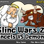 Sling Wars 2: Angels VS Demons Screenshot