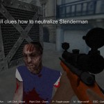 Slender in Zombie Apocalypse Screenshot