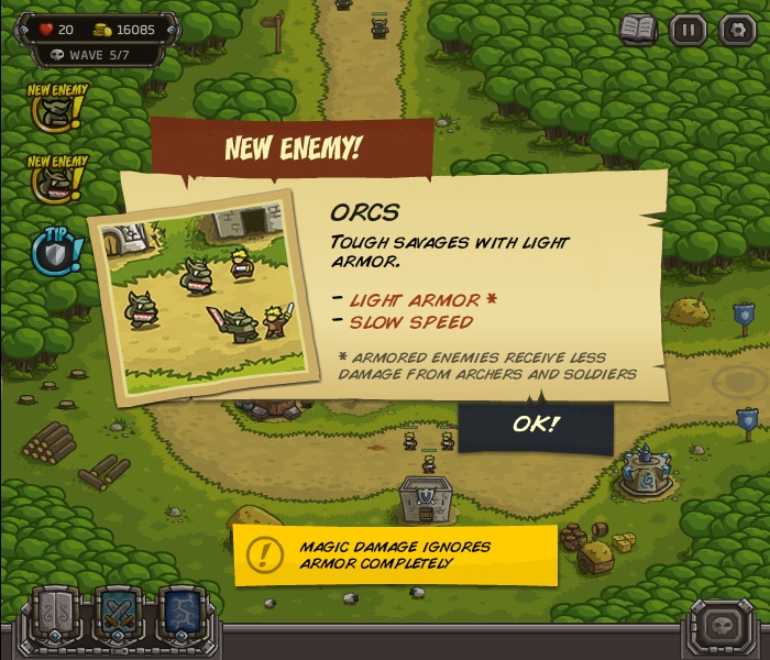 play kingdom rush hacked with premium content and heroes