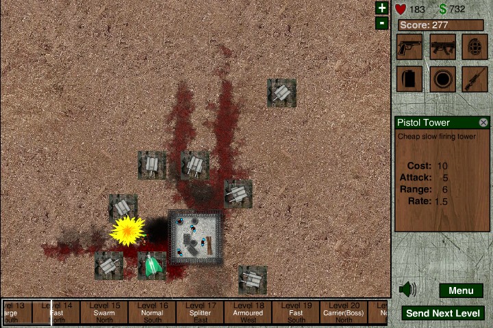 Zombie Defence Game Cheats